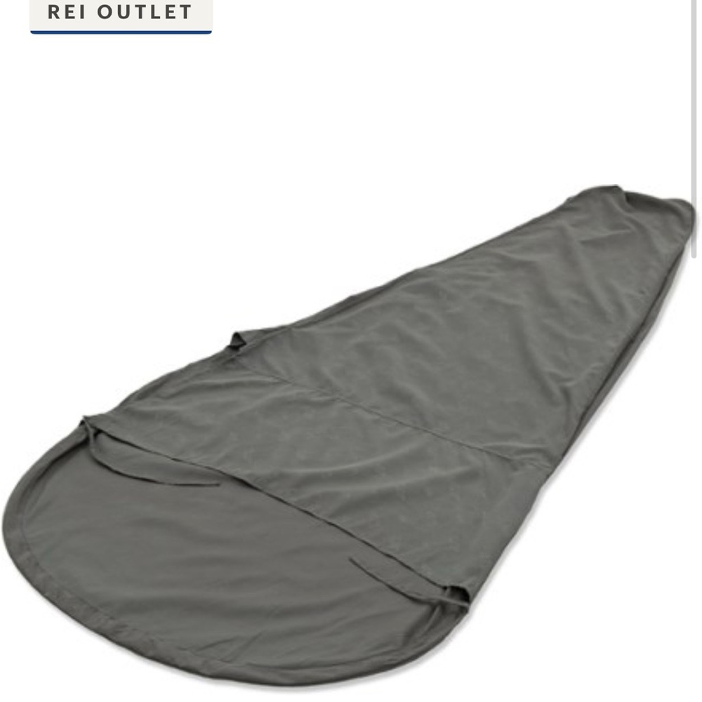 Gray Sleeping Bag Liner